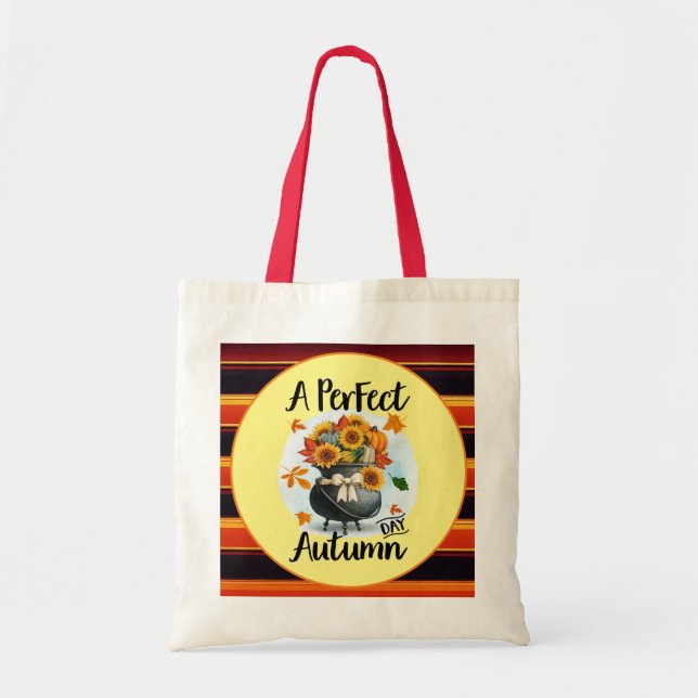 Tote Bag Belle collection d'automne moderne Thanksgiving (Devant)