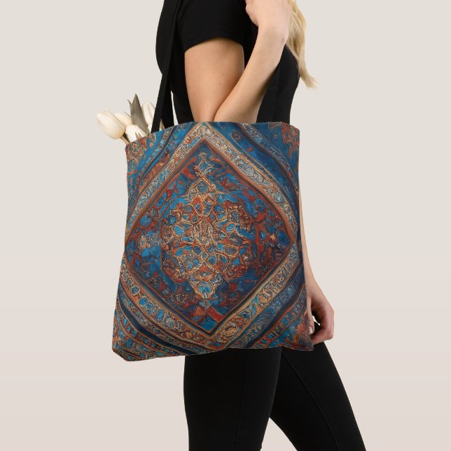 Tote Bag Belle collection de vieux Motifs persans moderne (De près)