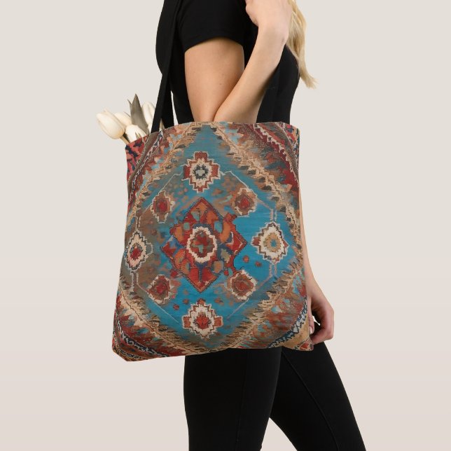 Tote Bag Belle collection turque ancienne Motif tendance (De près)