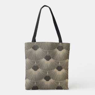 Tote Bag Belle conception Fourre-tout de fan d'art déco