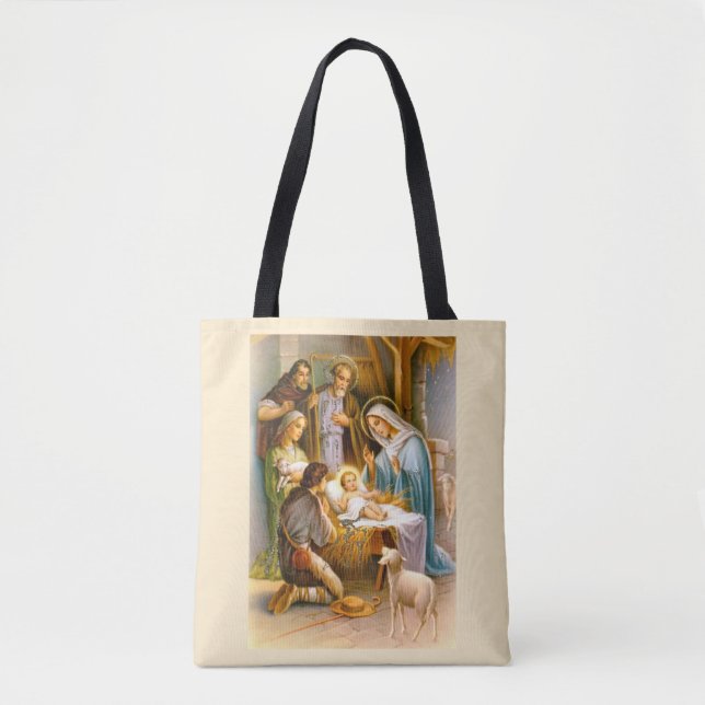 Tote Bag Belle crèche (Devant)