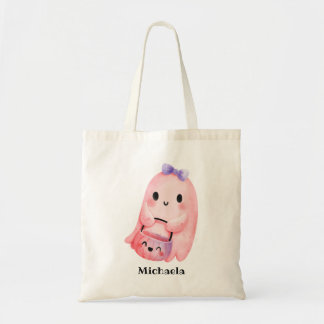 Tote Bag Belle Fantôme Halloween personnalisées Trick Ou Tr