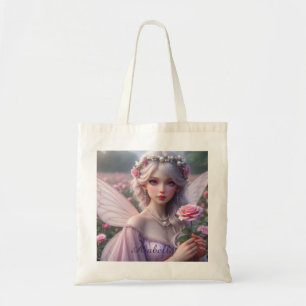 Tote Bag Belle fée de juin en Rose