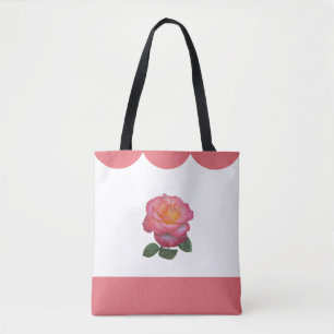 Tote Bag Belle Fleur Rose