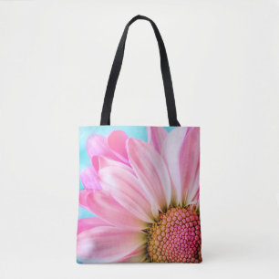 Tote Bag Belle Fleur rose Gros plan Photo