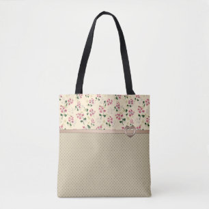 Tote Bag Belle florale sans couture motif oubli-me-non pi