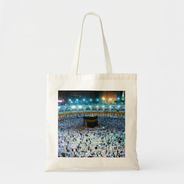 Tote Bag Belle Mosquée Mecque Islam kaaba Cadeau (Devant)