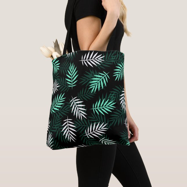 Tote Bag Belle nature feuille (De près)