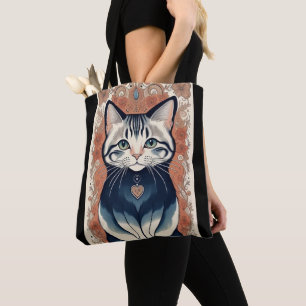 Tote Bag Belle oeuvre de chats