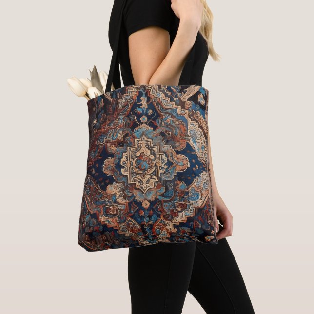 Tote Bag Belle Perse Ancien Motif Collection Moderne (De près)