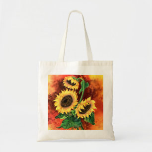 Tote Bag Belle Trois Tournesols - Peinture Art Migné