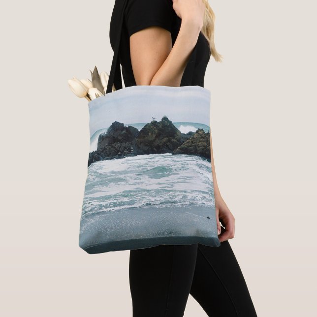 Tote Bag Belle vue sur la plage.... (De près)