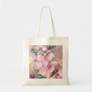 Tote Bag Belles fleurs d'orchidées roses - Peinture origin