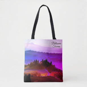 Tote Bag *~* Bellissima Toscane Langue Italienne Toscane