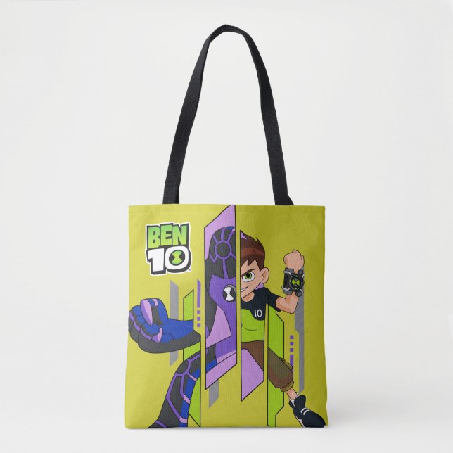 Tote Bag Ben 10 Mise à niveau de la transformation de l'ADN (Devant)