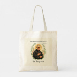 Tote Bag Bénédictions de la fête de St. Peregrin Aquarelle
