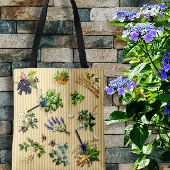 Tote Bag Bénéficiaires Visiter Herb Garden (Créateur téléchargé)