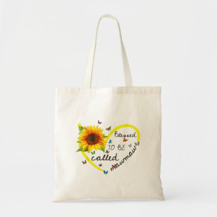 Tote Bag Béni D'Être Appelé Cadeaux De Tournesols De Maw