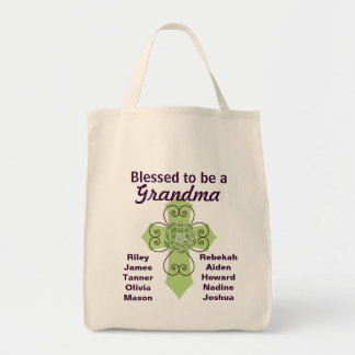 Tote Bag Béni d'être une grand-mère