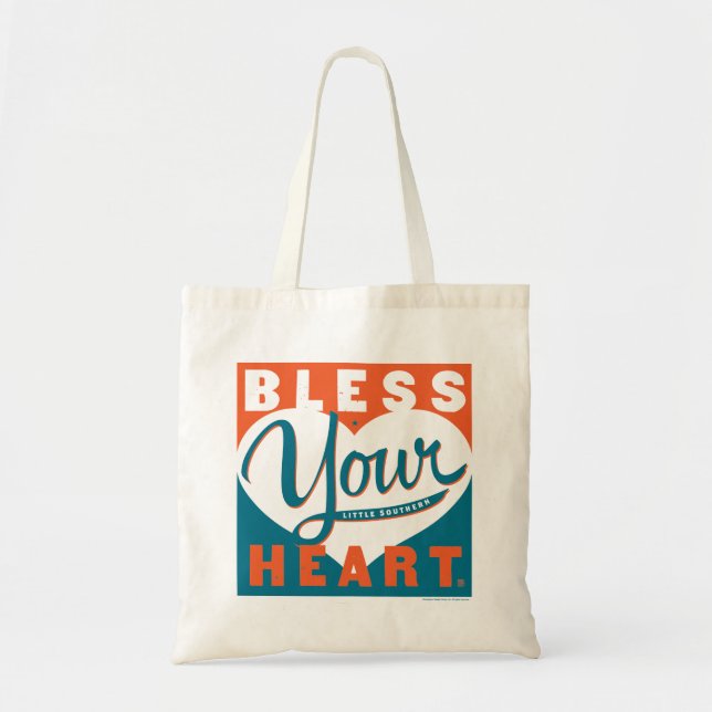 Tote Bag Bénissez votre coeur (Devant)