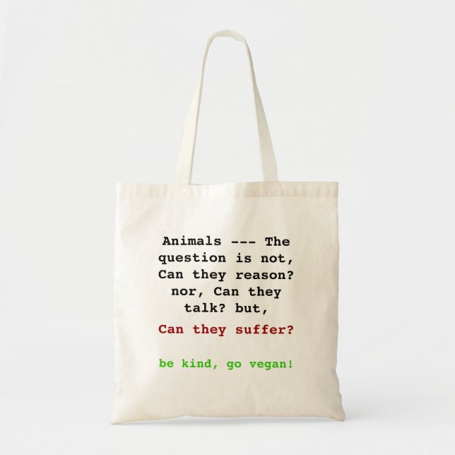 Tote Bag Bentham (Devant)