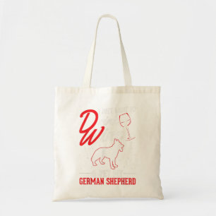 Tote Bag Berger Allemand Et Vin