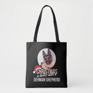 Tote Bag berger allemand - Noël est mieux avec l'Allemagne