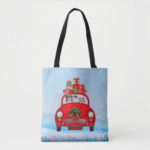 Tote Bag Berger Australien dans une voiture avec le Père No