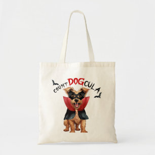 Tote Bag Berger Picard Vampire Chien Tricot ou traitement