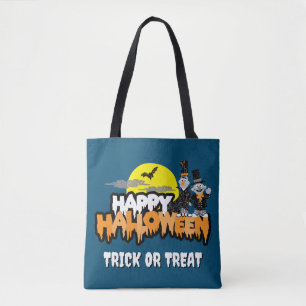 Tote Bag Bert et Ernie   Bonne Halloween