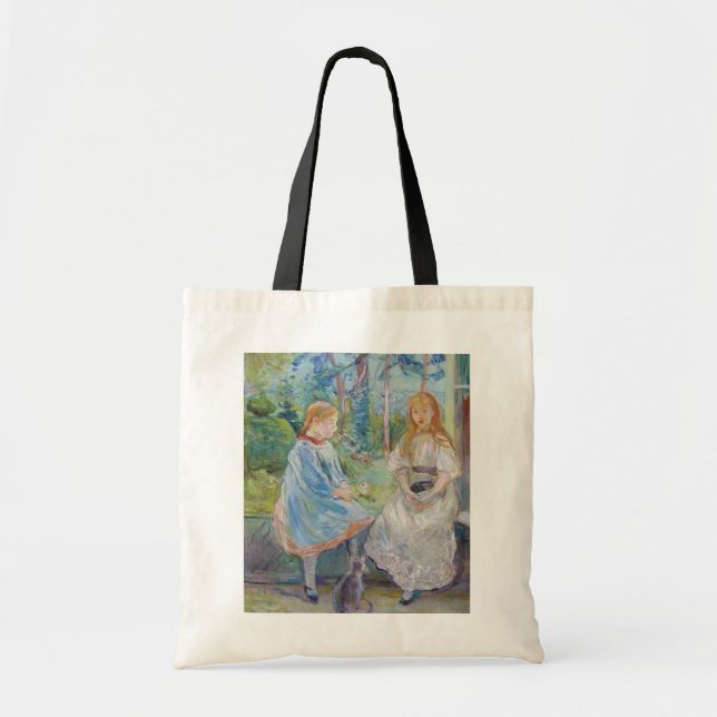 Tote Bag Berthe Morisot - Jeunes filles à la fenêtre (Devant)