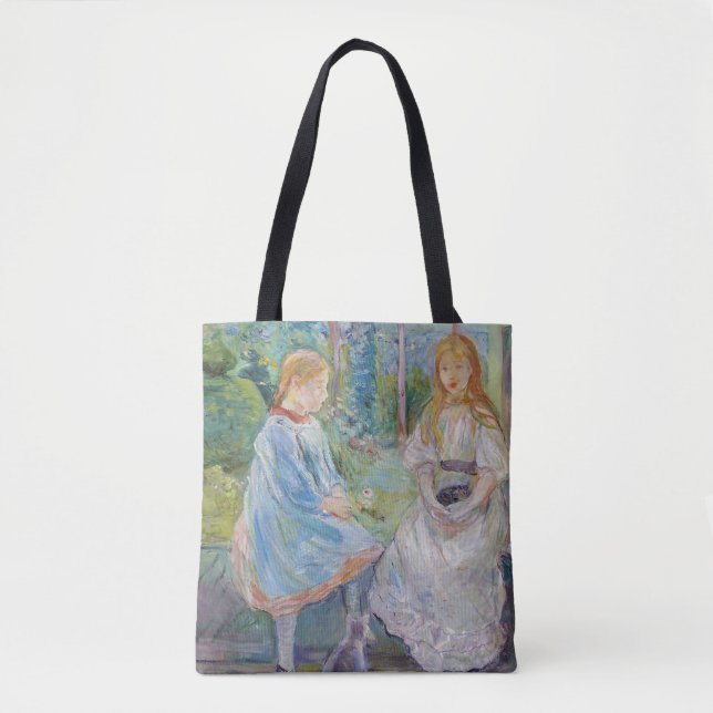 Tote Bag Berthe Morisot - Jeunes filles à la fenêtre (Devant)