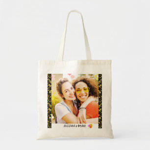 Tote Bag Besties Amis Photo Filles Filles Amis Enfance