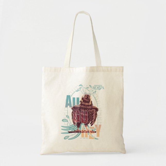 Tote Bag Bêtes fantastiques Augurey (Devant)