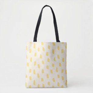 Tote Bag Beurre de marque perdue Jaune