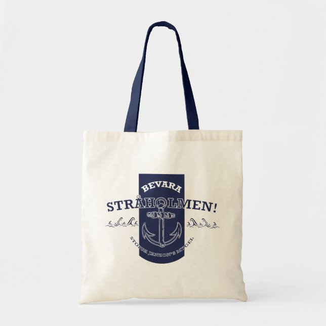 Tote Bag Bevara Stråholmen (Devant)