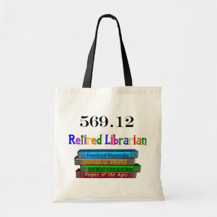 Tote Bag Bibliothécaire retraité 569,0 (système décimal de