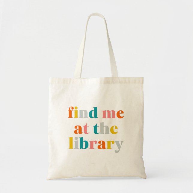 Tote Bag Bibliothèque (Devant)
