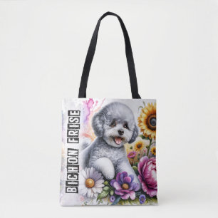 Tote Bag Bichon Frise