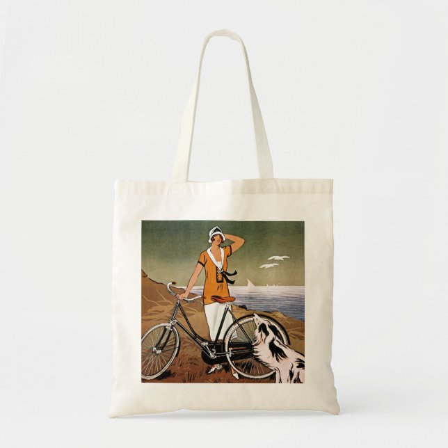 Tote Bag Bicyclette Ad, 1925 (Devant)