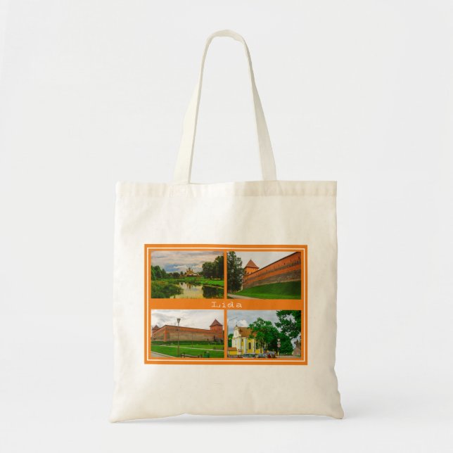 Tote Bag Biélorussie Lida Cityscape (Devant)