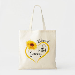 Tote Bag Bienheureux d'être appelé "don de tournesol gram