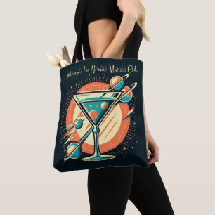Tote Bag Bienvenue À L'Âge Spatiale Atomic Martini Club