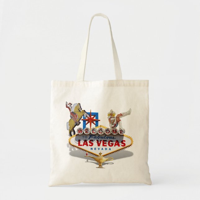 Tote Bag Bienvenue à Las Vegas (Devant)