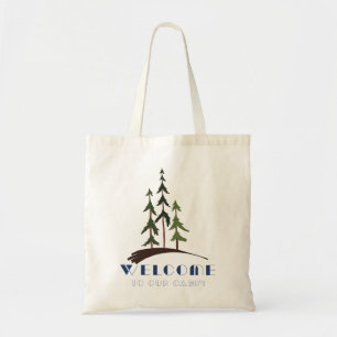Tote Bag Bienvenue au Cabine