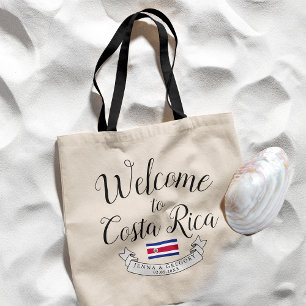 Tote Bag Bienvenue au Costa Rica Personnalisation du mari