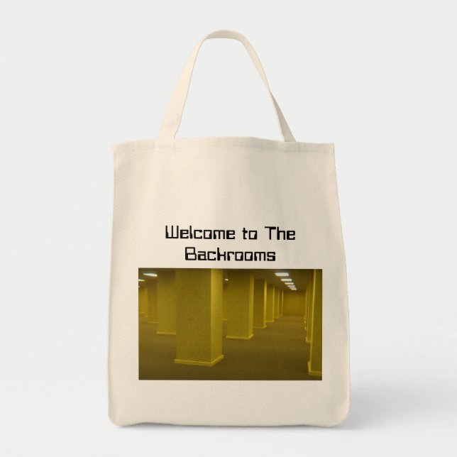 Tote Bag "Bienvenue Dans Les Salons De L'Arrière" Fourre-to (Devant)