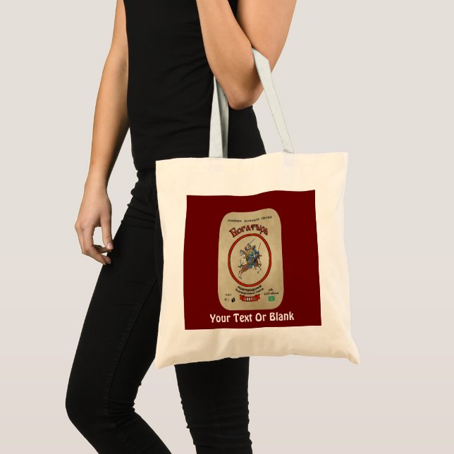Tote Bag Bière russe Bogatyr (Devant (produit))