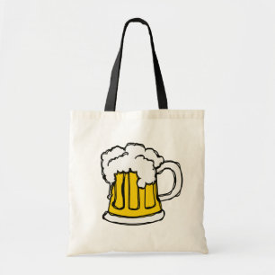 Tote Bag Bière ! Tasse pétillante écumeuse de Brew