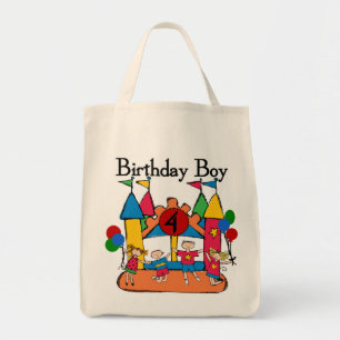 Tote Bag Big Bounce Boy 4th Birthday Tshirts et cadeaux